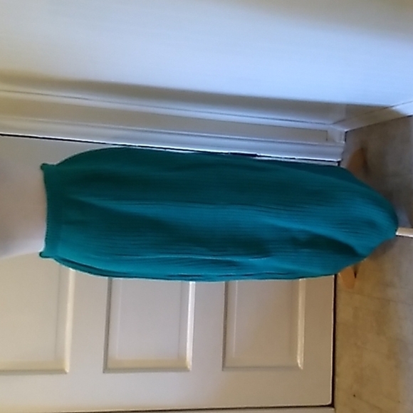 Vintage green maxi sweater skirt medium nwt - Picture 1 of 2